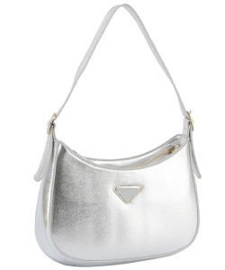 Smooth Chic Curve Shoulder Bag DXV-0202-MW SILVER